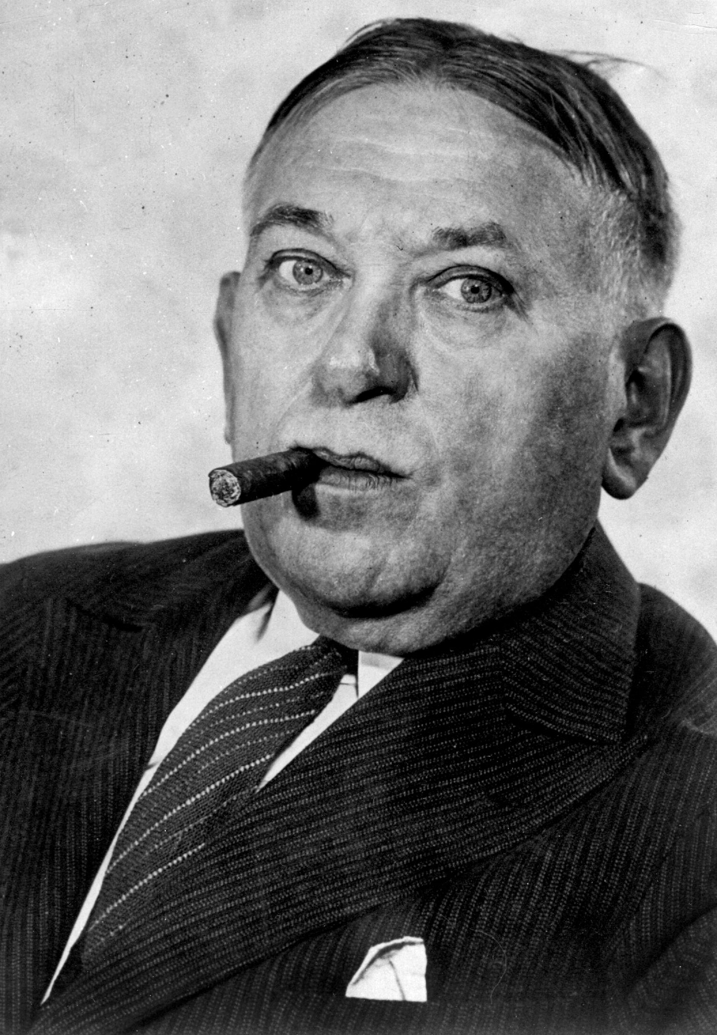 H.L. Mencken Blank Meme Template
