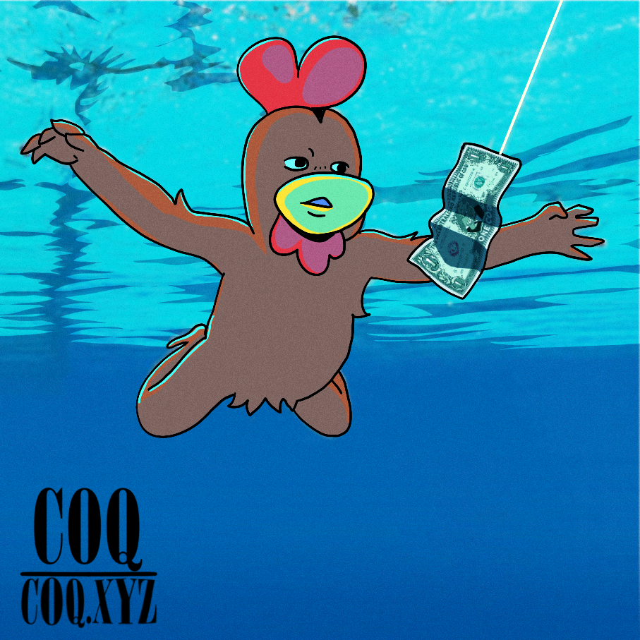 COQINU NIRVANA Blank Meme Template