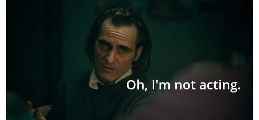 not acting Blank Meme Template