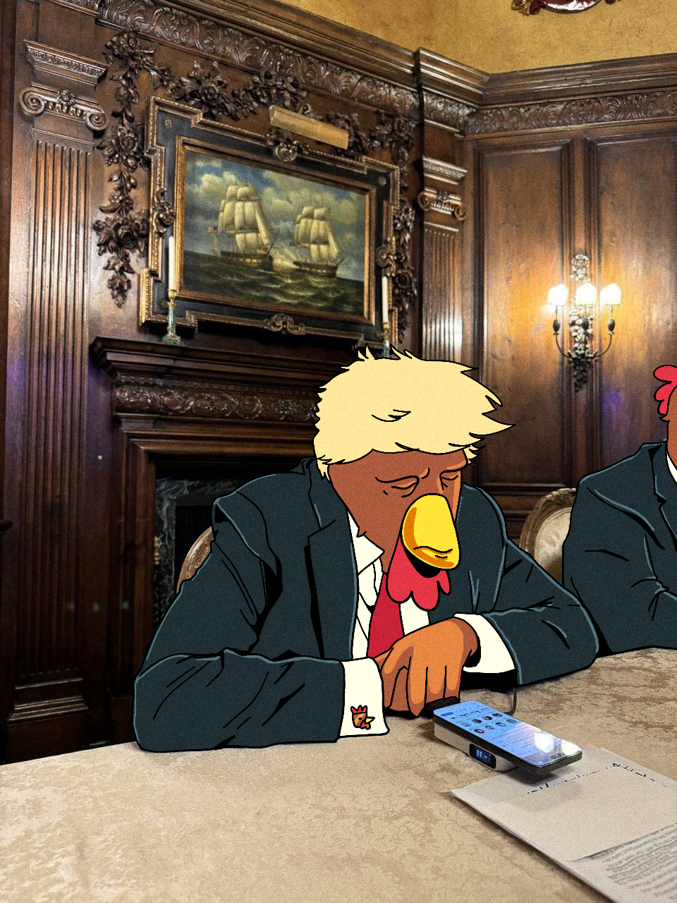 COQ X SPACE Blank Meme Template