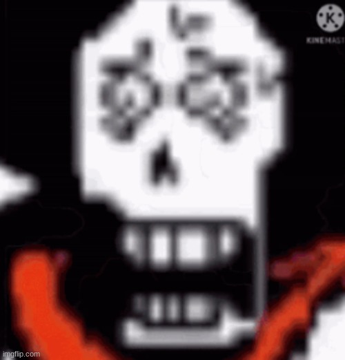 image tagged in scared papyrus | made w/ Imgflip meme maker