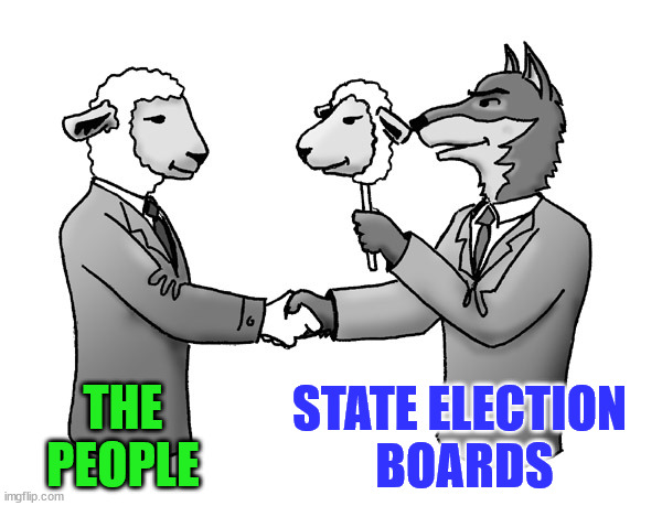 THE PEOPLE STATE ELECTION 
BOARDS | made w/ Imgflip meme maker