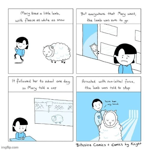 Lamb | image tagged in lambs,lamb,mary,mary had a little lamb,comics,comics/cartoons | made w/ Imgflip meme maker