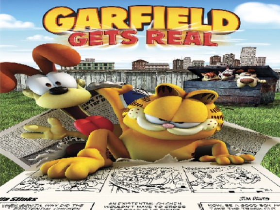 repost if garfield gets real, ingore for skyocean | made w/ Imgflip meme maker