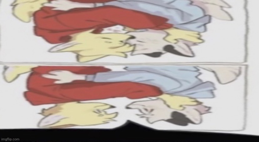 Furrys kissing | image tagged in furrys kissing | made w/ Imgflip meme maker
