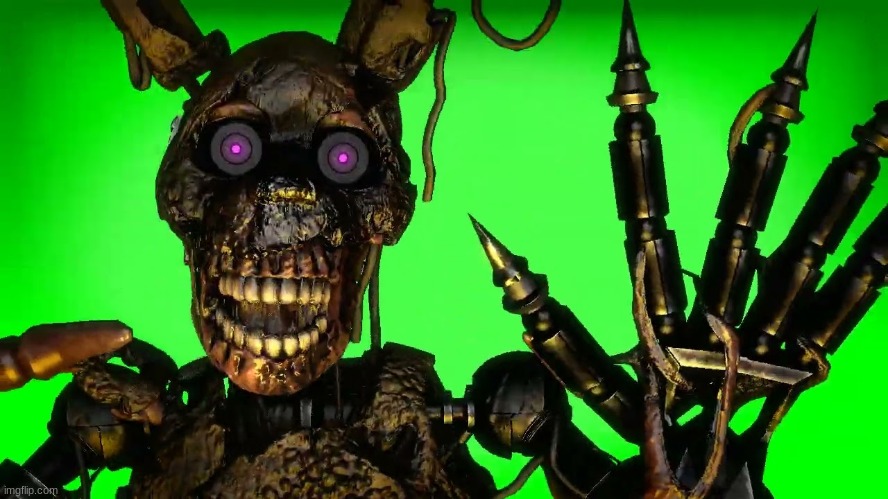 Springtrap let me out | image tagged in springtrap let me out | made w/ Imgflip meme maker