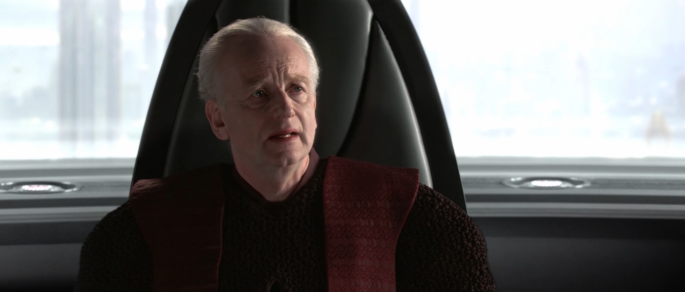 High Quality chancellor palpatine Blank Meme Template