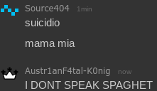 AFK don't speak spaghet lmao Blank Meme Template