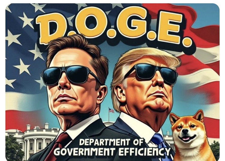 Doge Trump & Musk Blank Meme Template