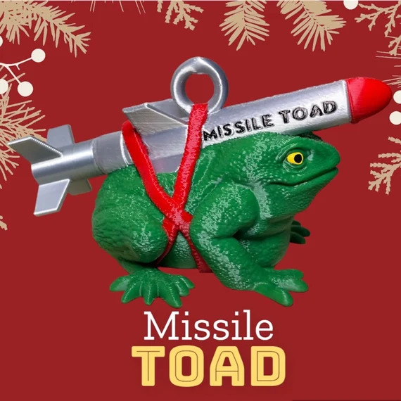 Missile toad Blank Meme Template