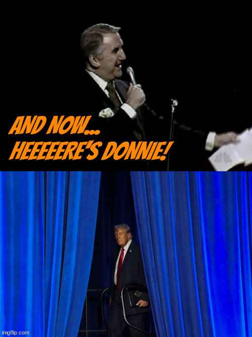 Season 2 Premieres January 20th, 2025 | AND NOW... HEEEEERE'S DONNIE! | image tagged in trump inauguration,trump,47,inauguration day,here's donnie,season 2 | made w/ Imgflip meme maker