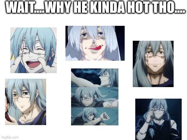WAIT....WHY HE KINDA HOT THO.... | made w/ Imgflip meme maker