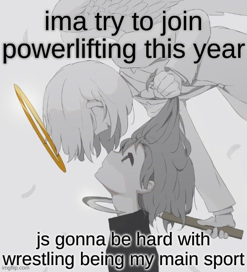 Avogado6 depression | ima try to join powerlifting this year; js gonna be hard with wrestling being my main sport | image tagged in avogado6 depression | made w/ Imgflip meme maker