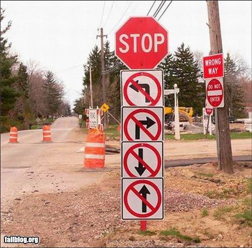 funny fail signs