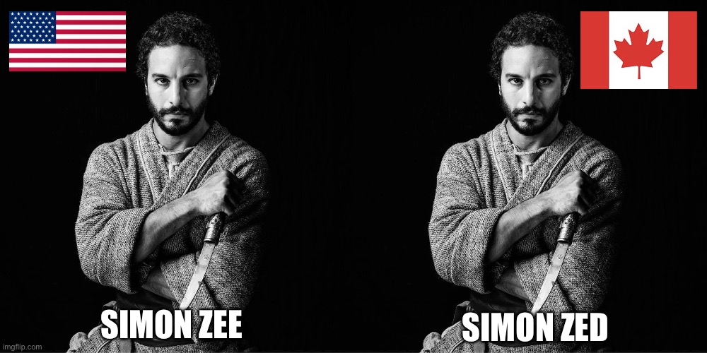 SIMON ZED; SIMON ZEE | image tagged in the chosen | made w/ Imgflip meme maker