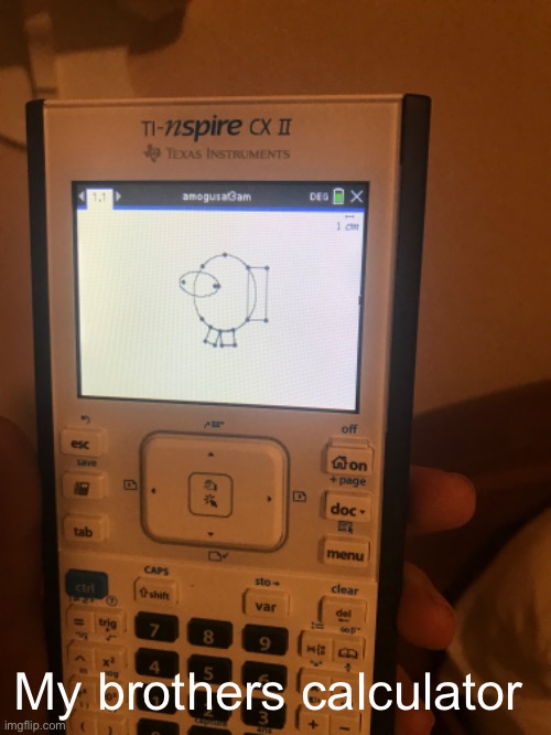 My brothers calculator | image tagged in calculator | made w/ Imgflip meme maker