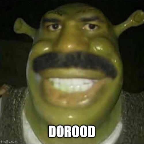 Steve Harvey shrek | DOROOD | image tagged in steve harvey shrek | made w/ Imgflip meme maker