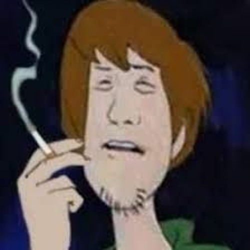 shaggy smoking Blank Meme Template