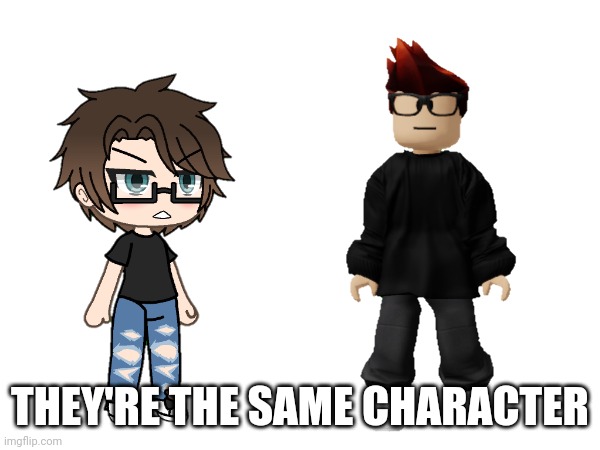 Newer MC is better | THEY'RE THE SAME CHARACTER | image tagged in mc,memes,character | made w/ Imgflip meme maker