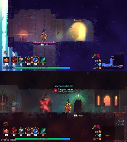 My biggest gaming achievement | image tagged in dead cells,gaming,video games,nintendo switch,screenshots | made w/ Imgflip meme maker