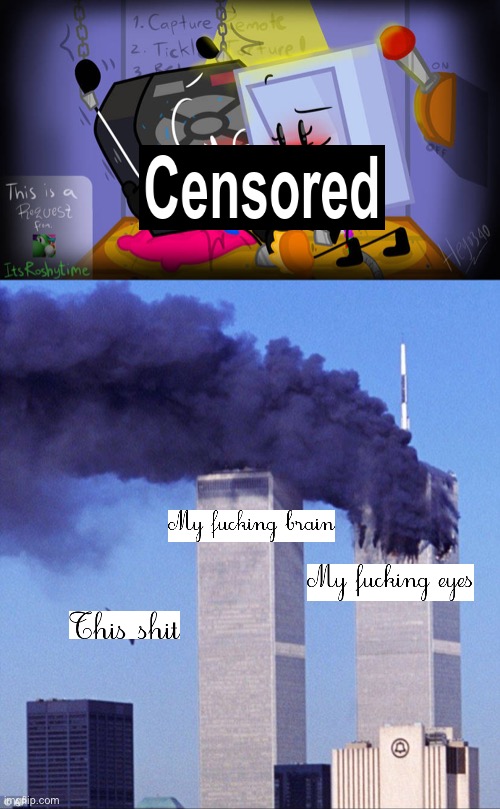 Why | image tagged in liy tickling remote,9/11 | made w/ Imgflip meme maker