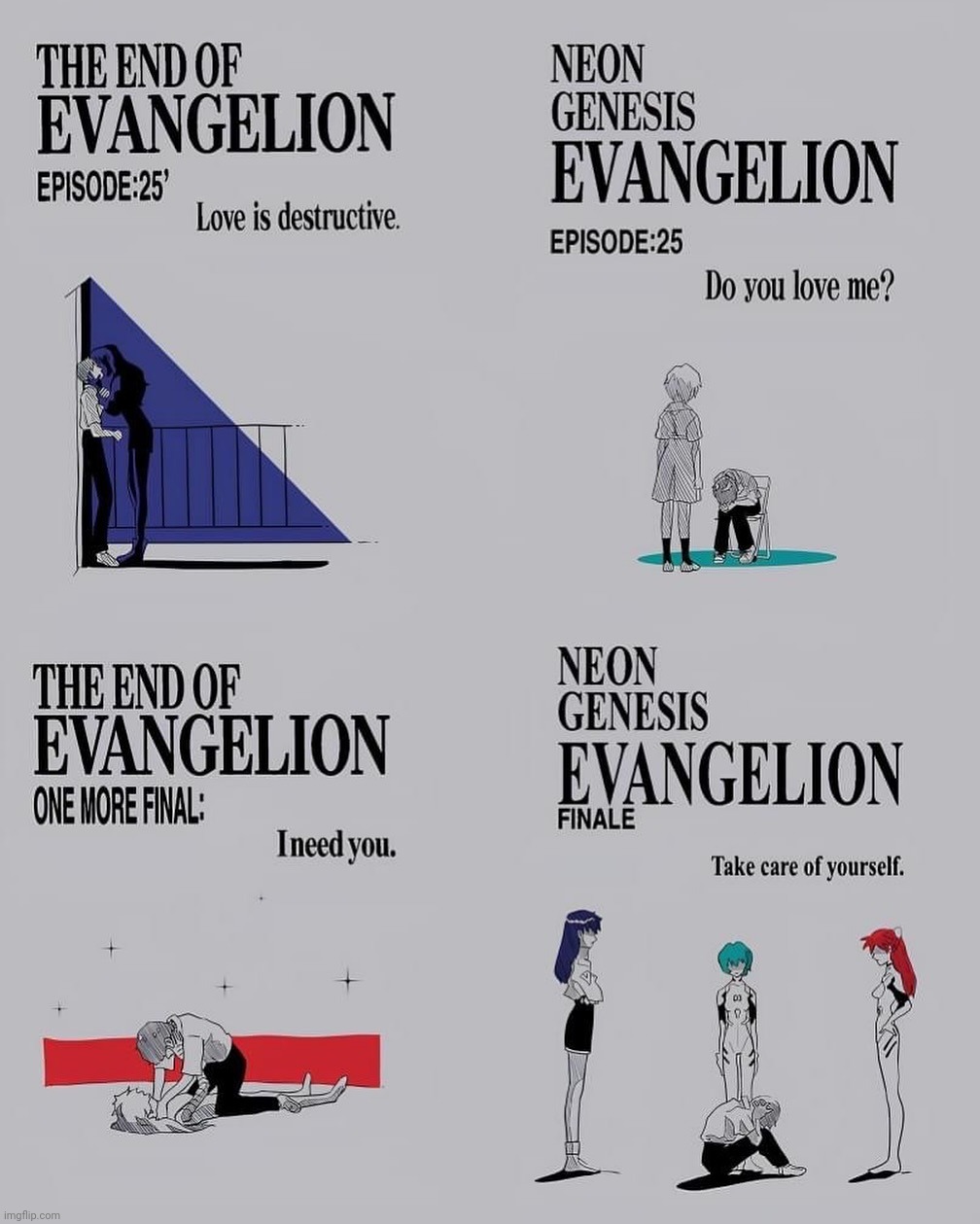 i love evangelion | made w/ Imgflip meme maker