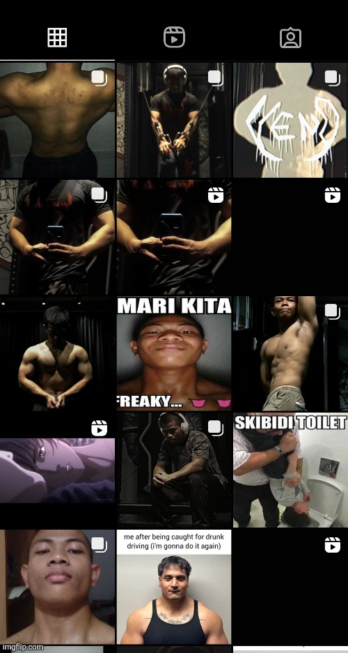 type shi i be postin on the gram | made w/ Imgflip meme maker