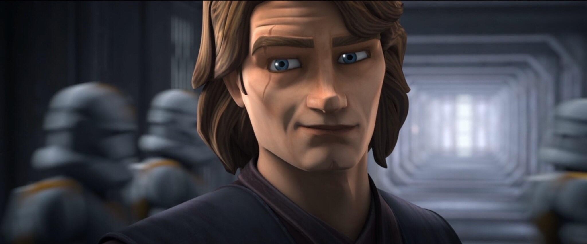 Anakin Skywalker saying happy birthday bro Blank Meme Template