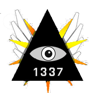 Born 1337 Logo Blank Meme Template