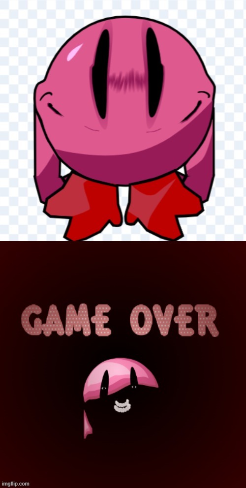 the funny kirby dude i made cuz i dont know what to post | made w/ Imgflip meme maker