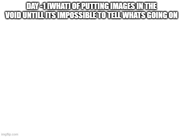 ? | DAY -1 [WHAT] OF PUTTING IMAGES IN THE VOID UNTILL ITS IMPOSSIBLE TO TELL WHATS GOING ON | image tagged in what | made w/ Imgflip meme maker