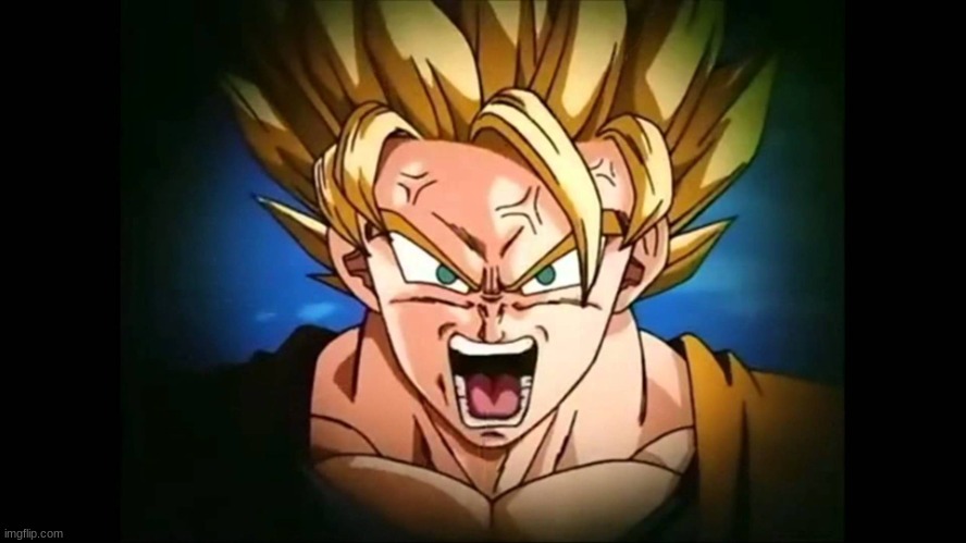 dbz goku yelling | image tagged in dbz goku yelling | made w/ Imgflip meme maker