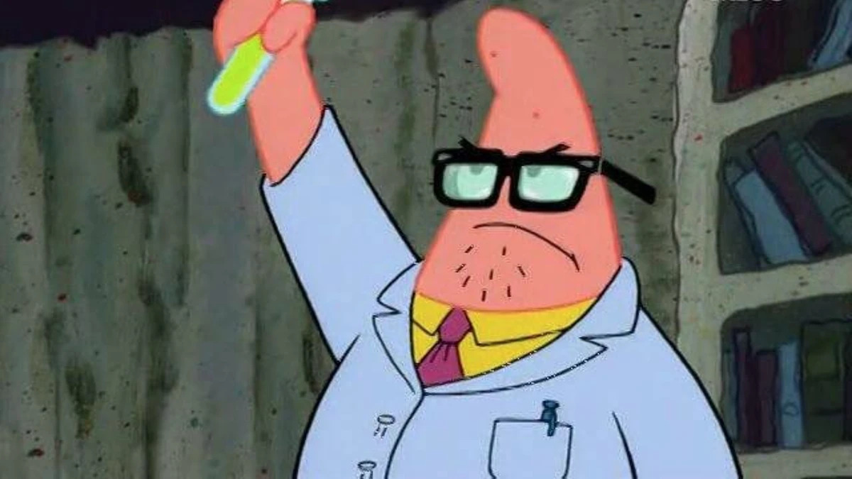 smart patrick Blank Meme Template