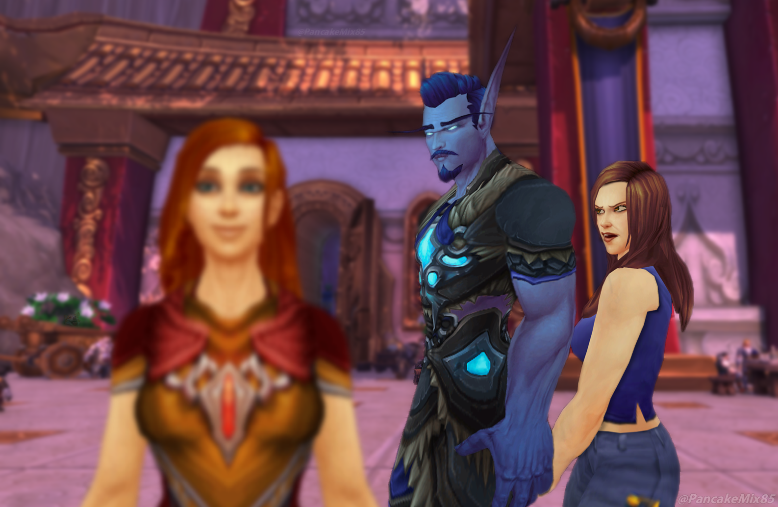 Distracted Boyfriend Warcraft Blank Meme Template