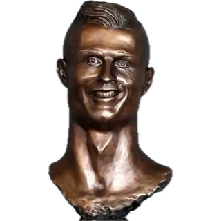 Ronaldo statue Blank Meme Template