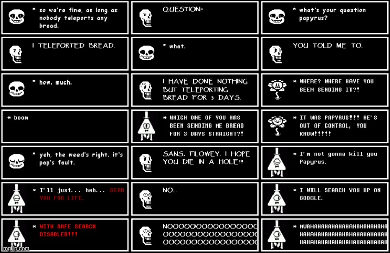 Don't Teleport Bread... (Undertale #31) | image tagged in bread | made w/ Imgflip meme maker