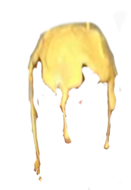 Yellow slime effect Blank Meme Template