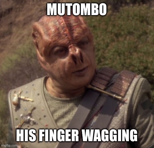 Mutombo | MUTOMBO; HIS FINGER WAGGING | image tagged in darmok | made w/ Imgflip meme maker