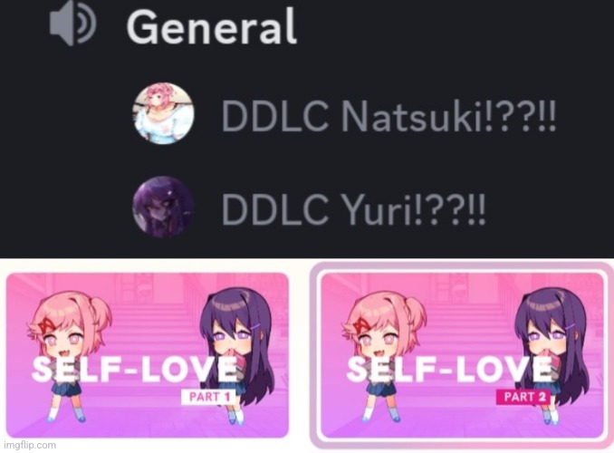 The Discord adventures of the Dokis: Part 3 | image tagged in ddlc,doki doki literature club | made w/ Imgflip meme maker