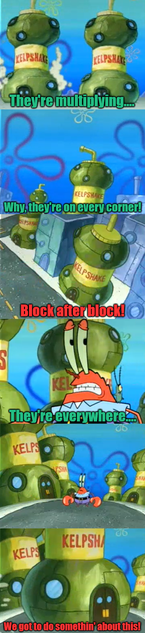 On Every Corner Blank Meme Template