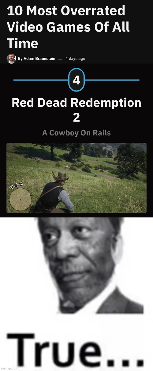 Making my hatred for a video game my entire personality | image tagged in true morgan freeman | made w/ Imgflip meme maker