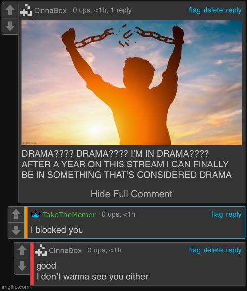 how much of a loser do you have to be to tell someone you blocked them :sob: | made w/ Imgflip meme maker