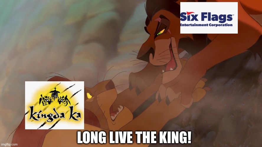 Long Live The King! (This needs to be a meme template) | LONG LIVE THE KING! | image tagged in long live the king,roller coaster,rollercoaster | made w/ Imgflip meme maker