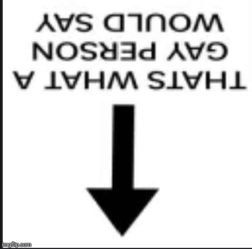 Missed it so I'll fix it | image tagged in that's what a gay person would say | made w/ Imgflip meme maker