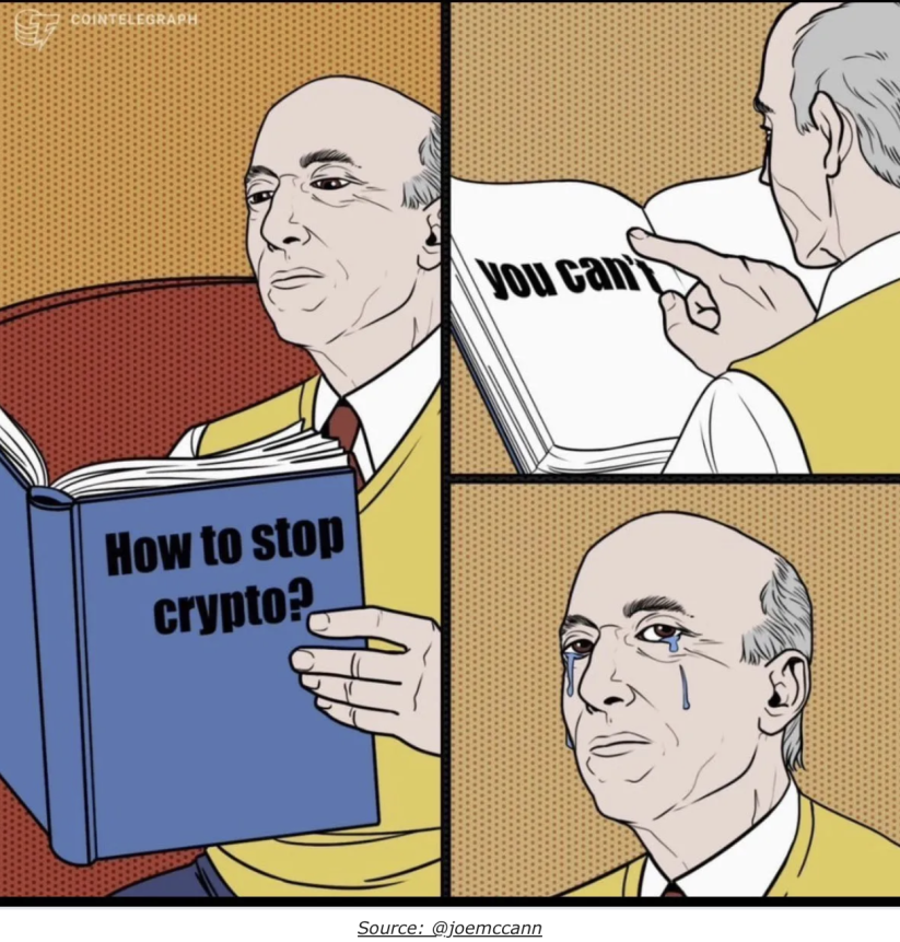 Icent, you can't stop crypto Blank Meme Template