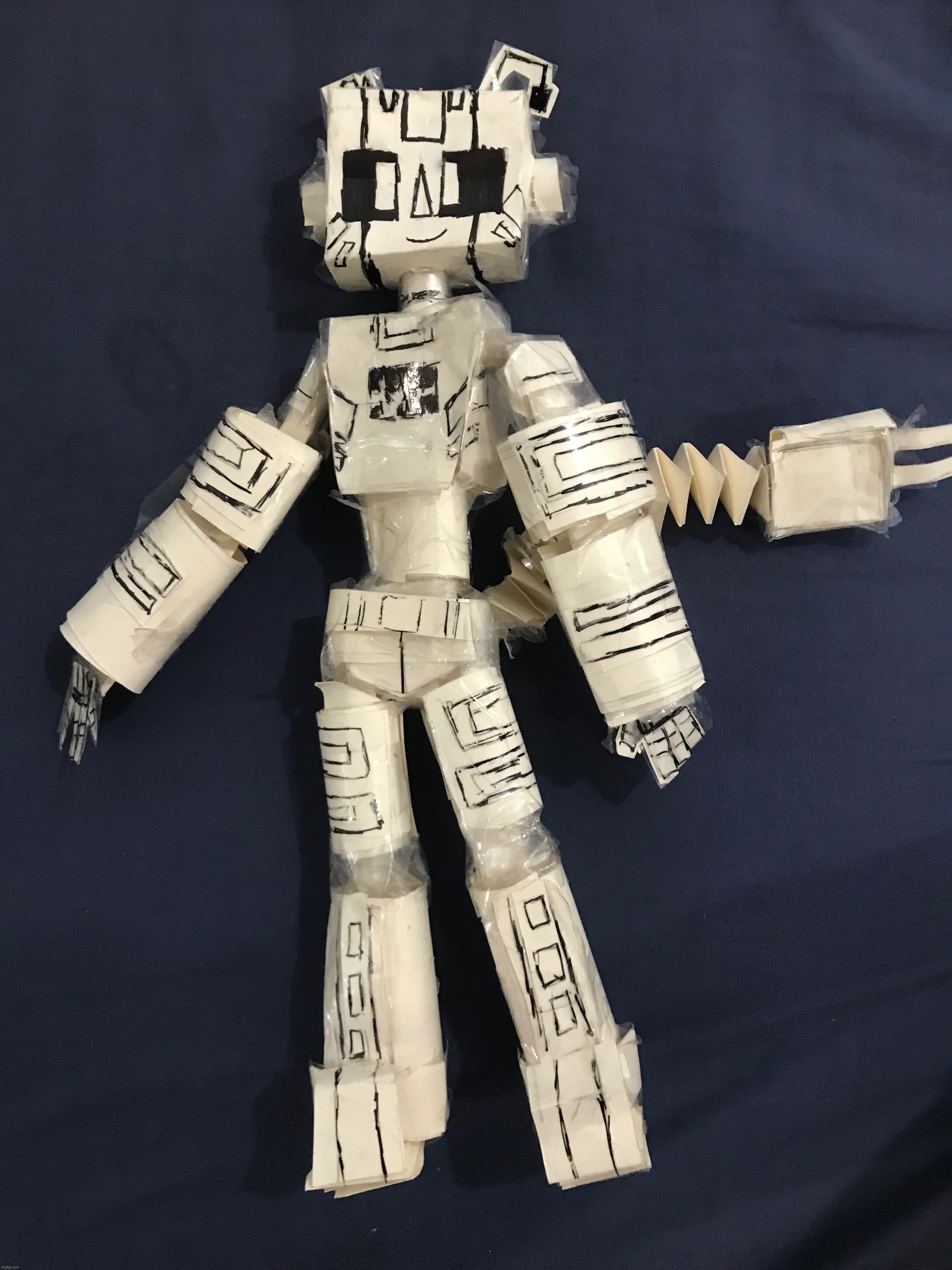 Zerobot doll got a glow up | made w/ Imgflip meme maker