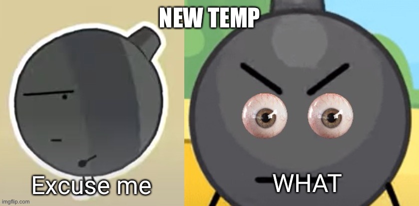 Bomby excuse me what | NEW TEMP | image tagged in bomby excuse me what | made w/ Imgflip meme maker