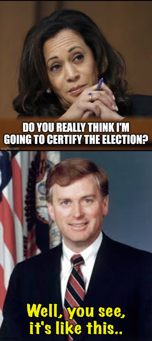 Dan Quayle explains it | Well, you see, it's like this.. | image tagged in dan quayle | made w/ Imgflip meme maker