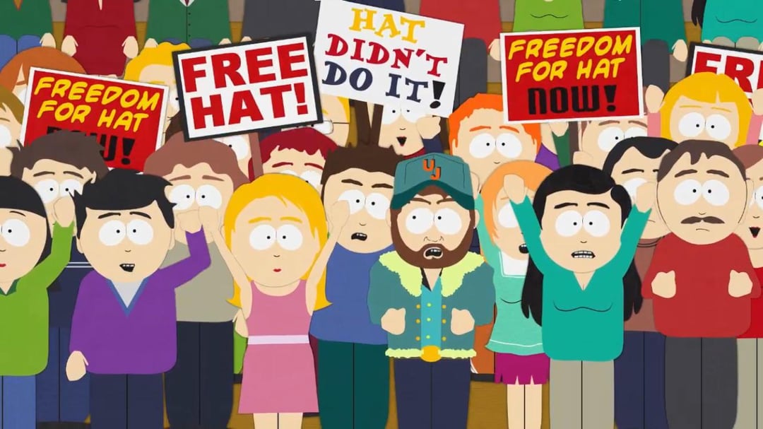 South Park Free Hat Blank Meme Template