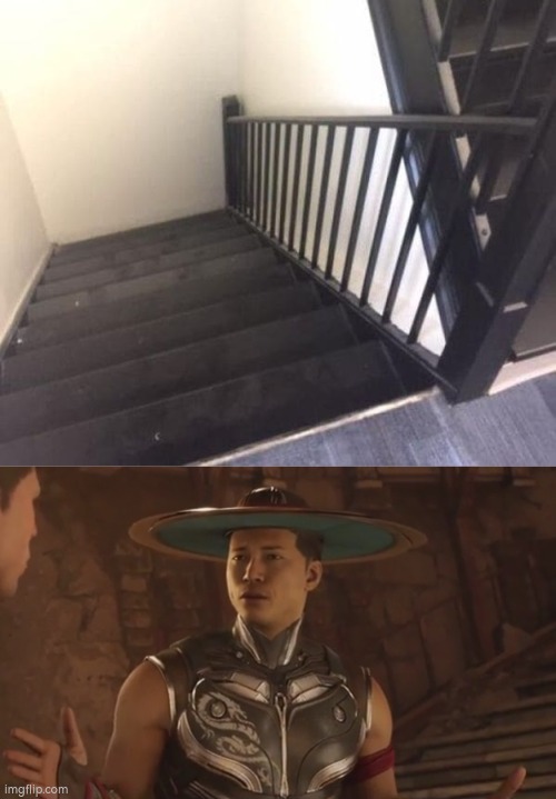 Where is the way? | image tagged in stairs | made w/ Imgflip meme maker